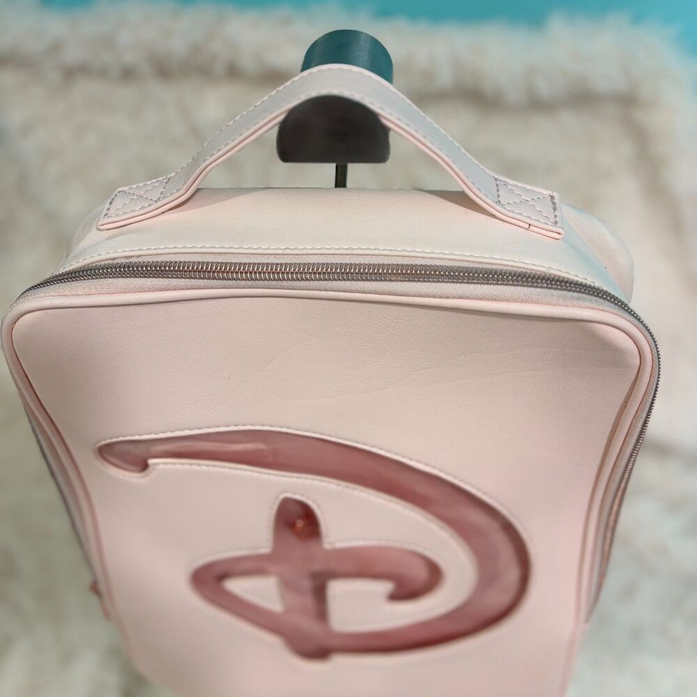 Loungefly Disney Pink Pin Collector Mini Backpack Ita Bag Display Clear D Logo